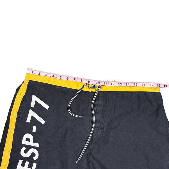 Polo Ralph Lauren Spain PRL Cup Offshore Team Black Yellow Board Shorts Mens XL - Picture 11 of 14